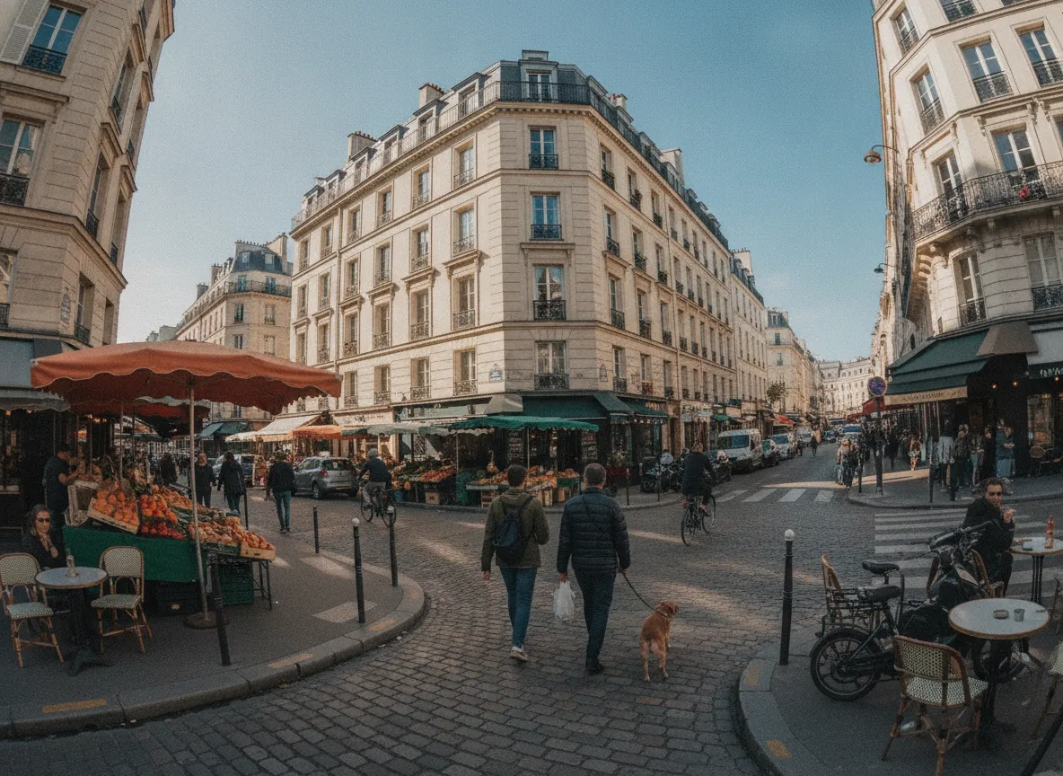 Rue du quartier Paradis – Petites-Écuries, Paris 10e.