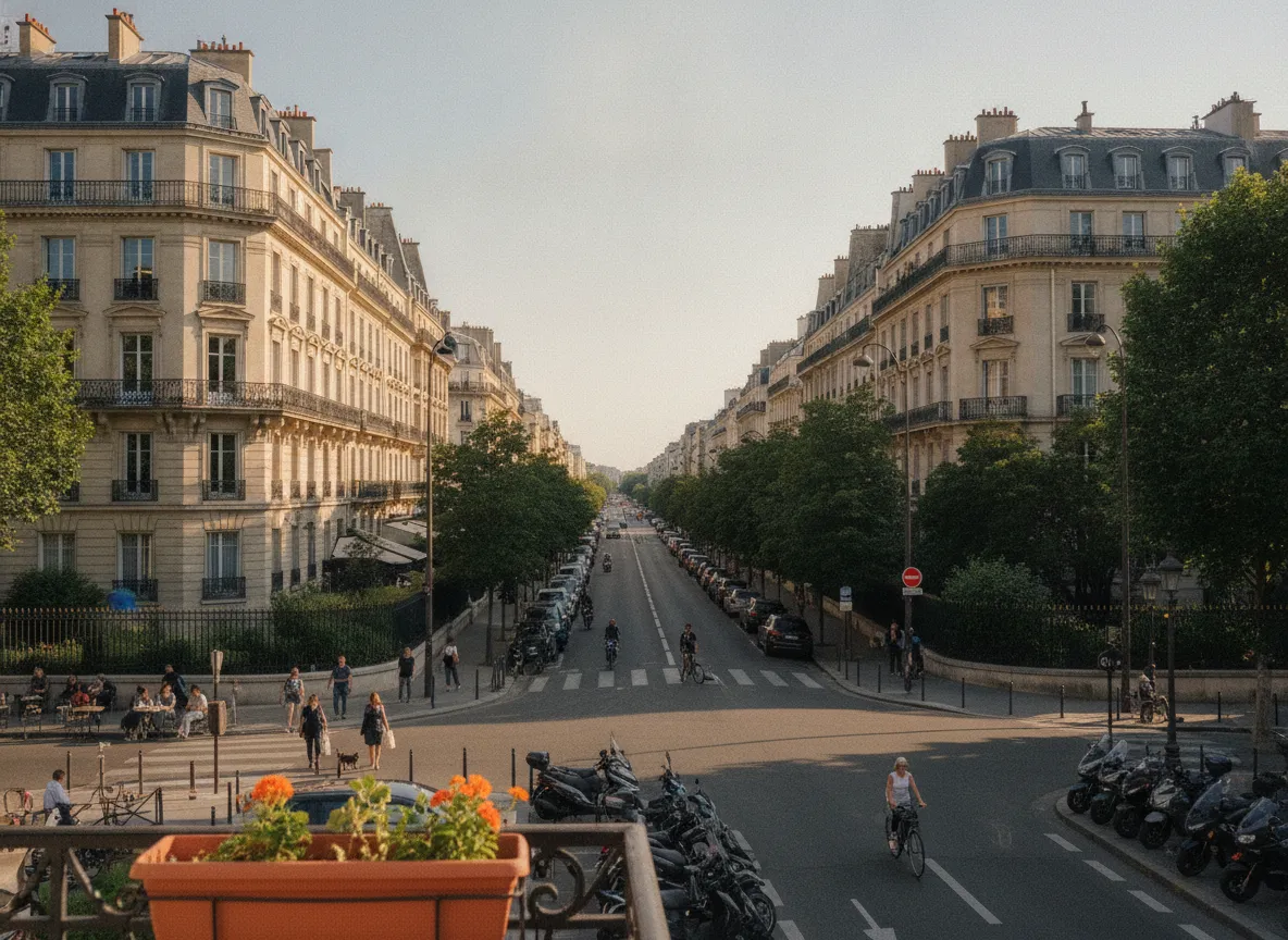 Rue du quartier Victor-Hugo – Foch – Dauphine, Paris 16e.