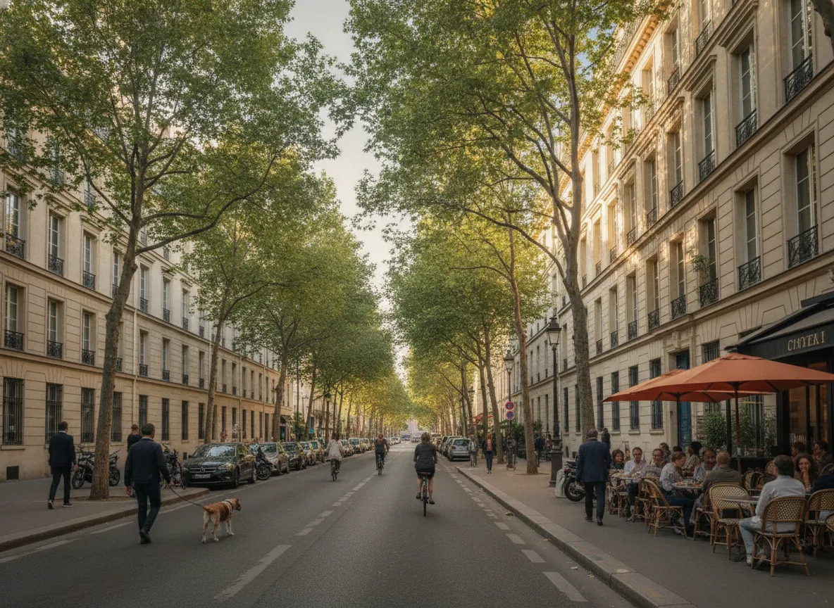Rue du quartier Archives – Picasso, Paris 3e.