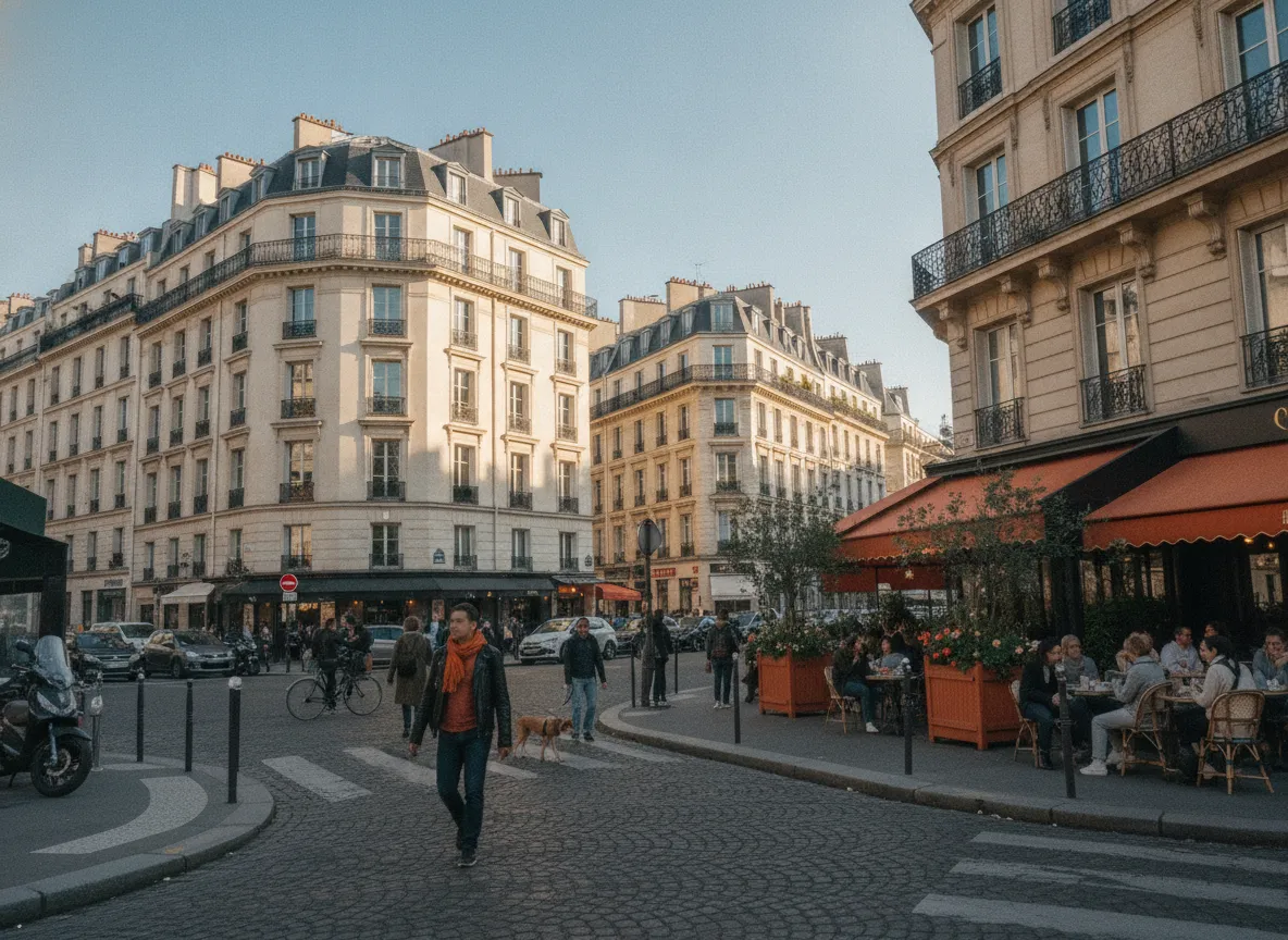 Rue du quartier Luxembourg – Saint-Sulpice, Paris 6e.