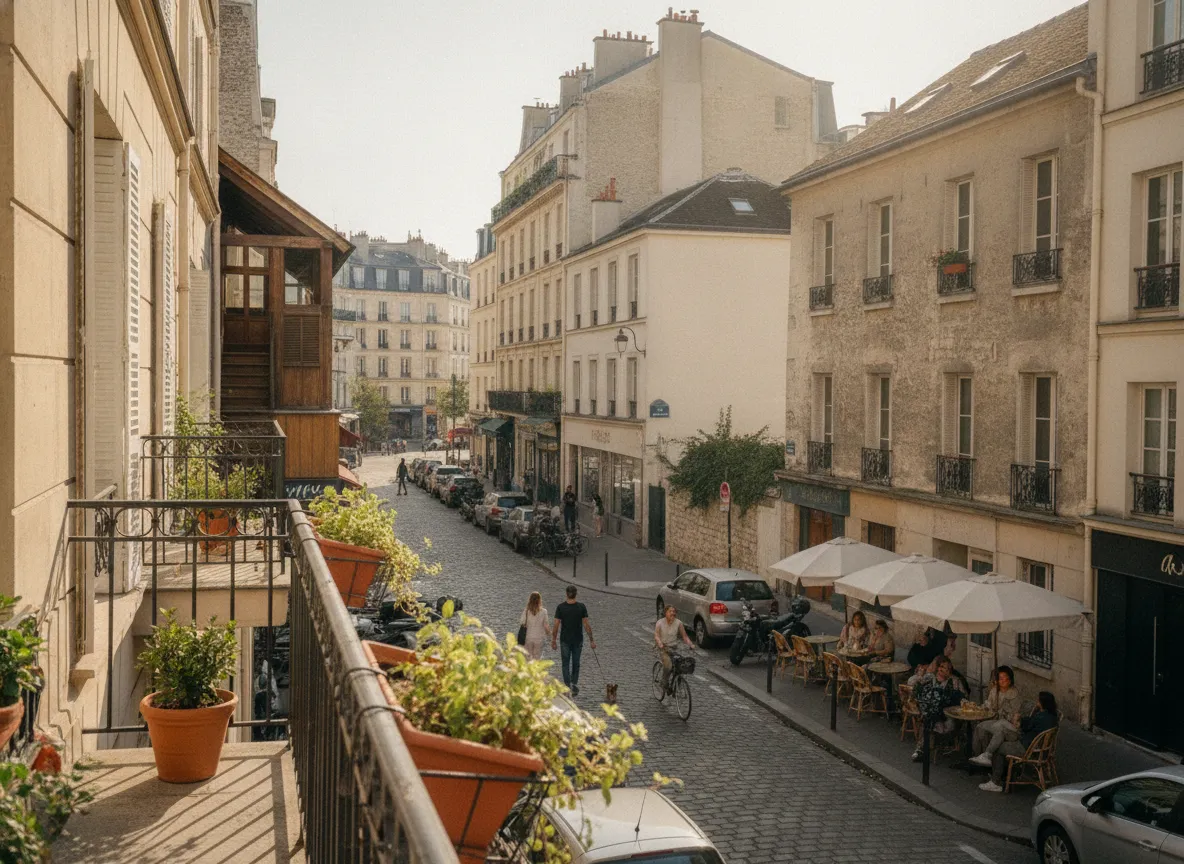 Rue du quartier Saint-Germain-des-Prés – Buci, Paris 6e.