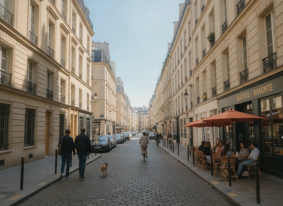 Rue du quartier Rue du Bac – Sèvres-Babylone, Paris 7e.