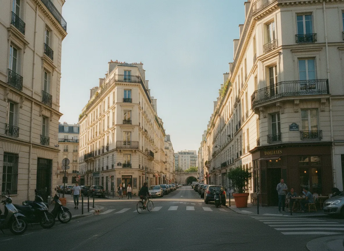 Rue du quartier Europe – Saint-Lazare, Paris 8e.