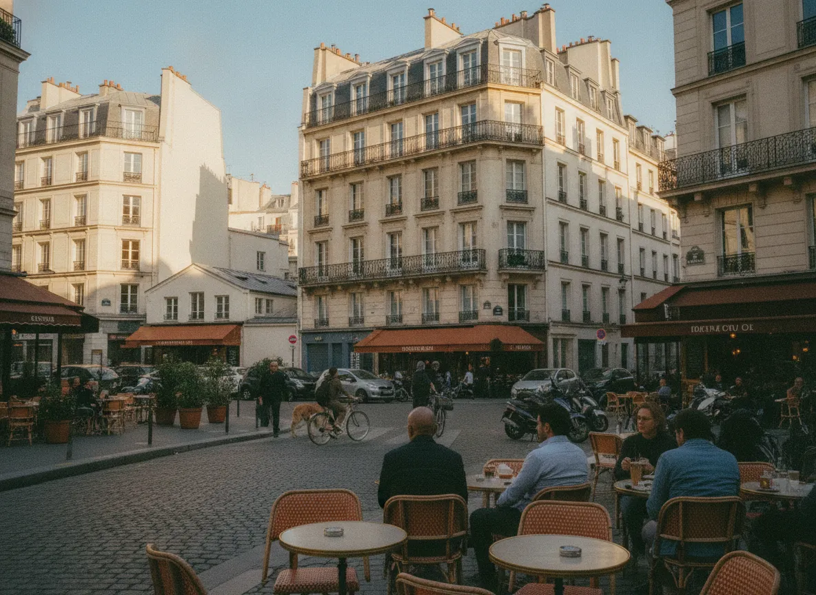 Rue du quartier Martyrs – Notre-Dame-de-Lorette, Paris 9e.